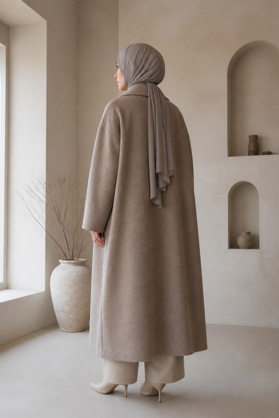 Vizon soft oversize tesettür kap